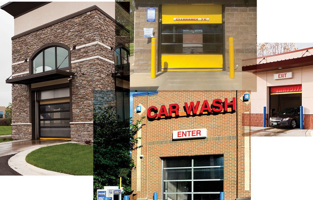 Doors to Consider When Building New or Upgrading Your Current Carwash